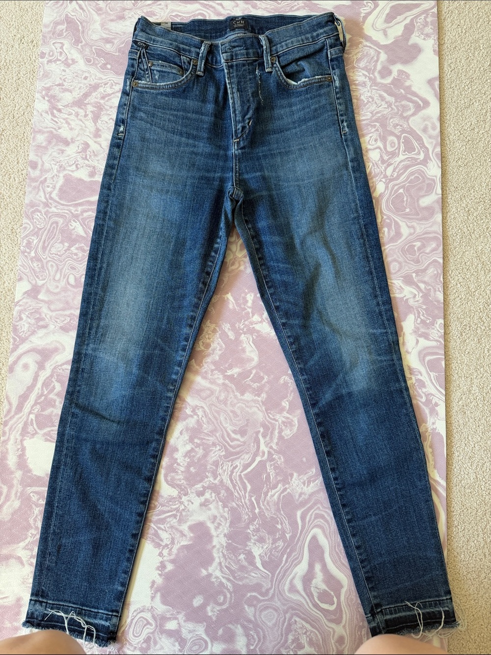 Citizens Of Humanity Dark Blue Skinny Jeans